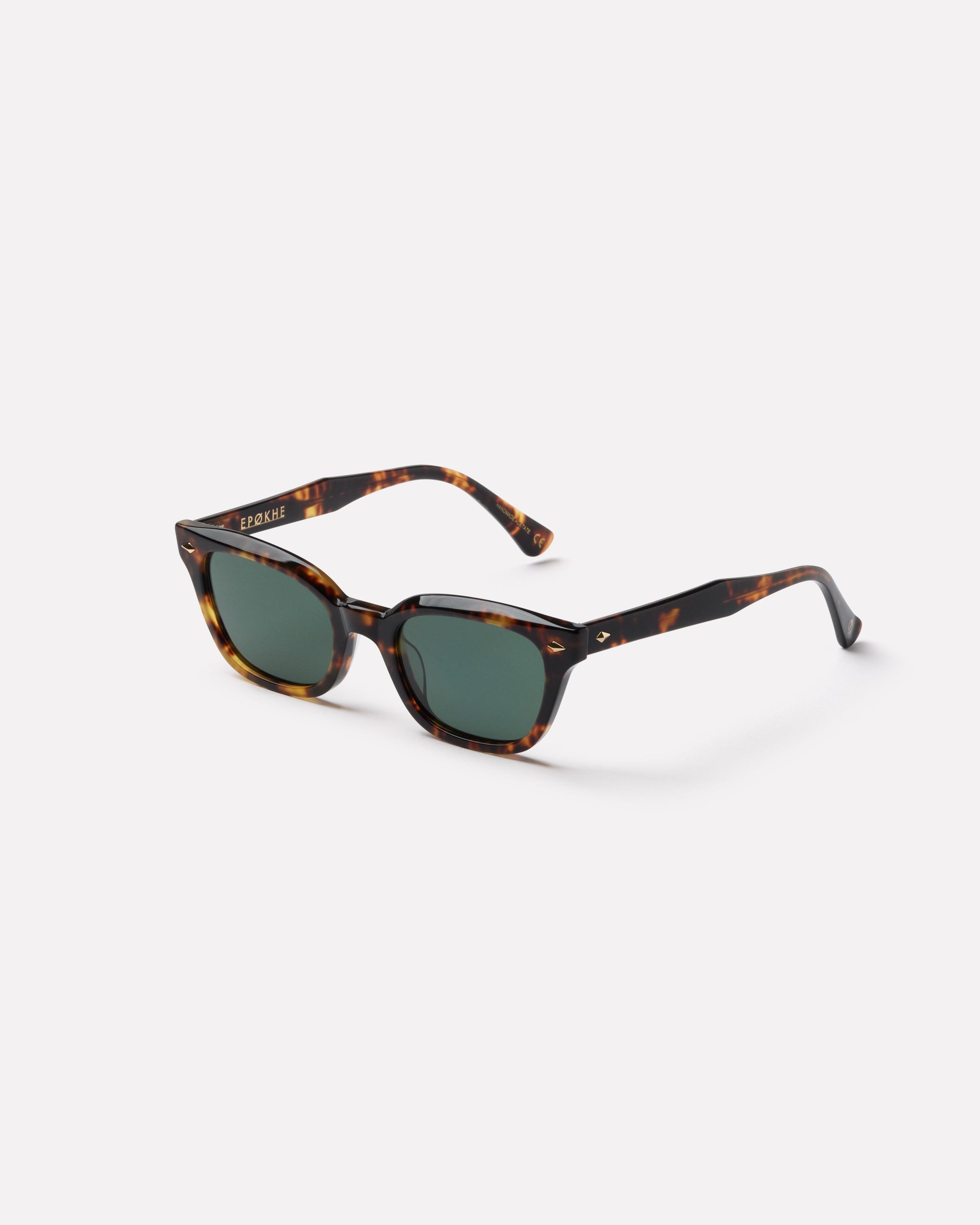 Ceremony Tortoise Polished Green Polarised EPOKHE EYEWEAR