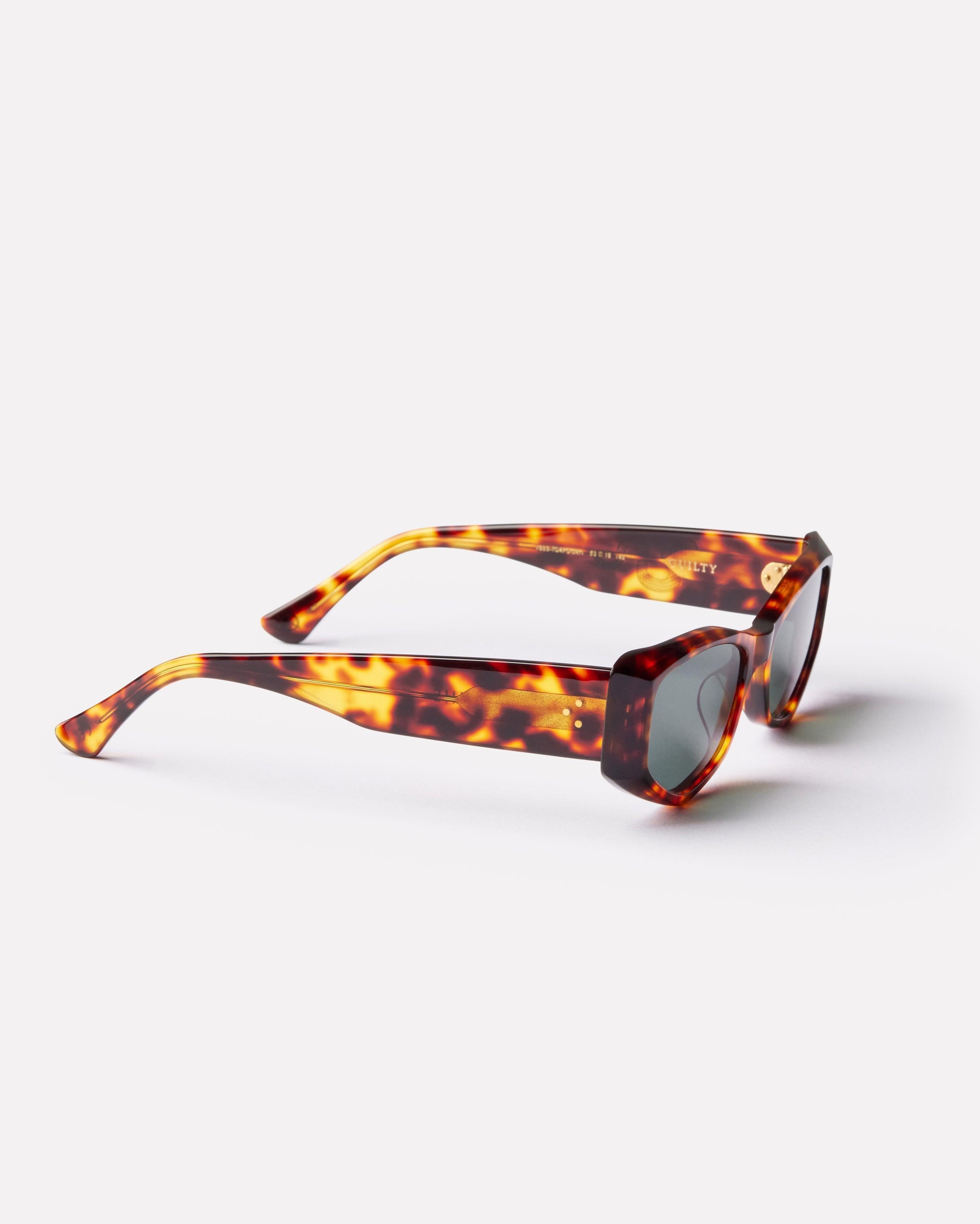 Guilty - Tortoise Polished/Green - Sunglasses - EPOKHE EYEWEAR