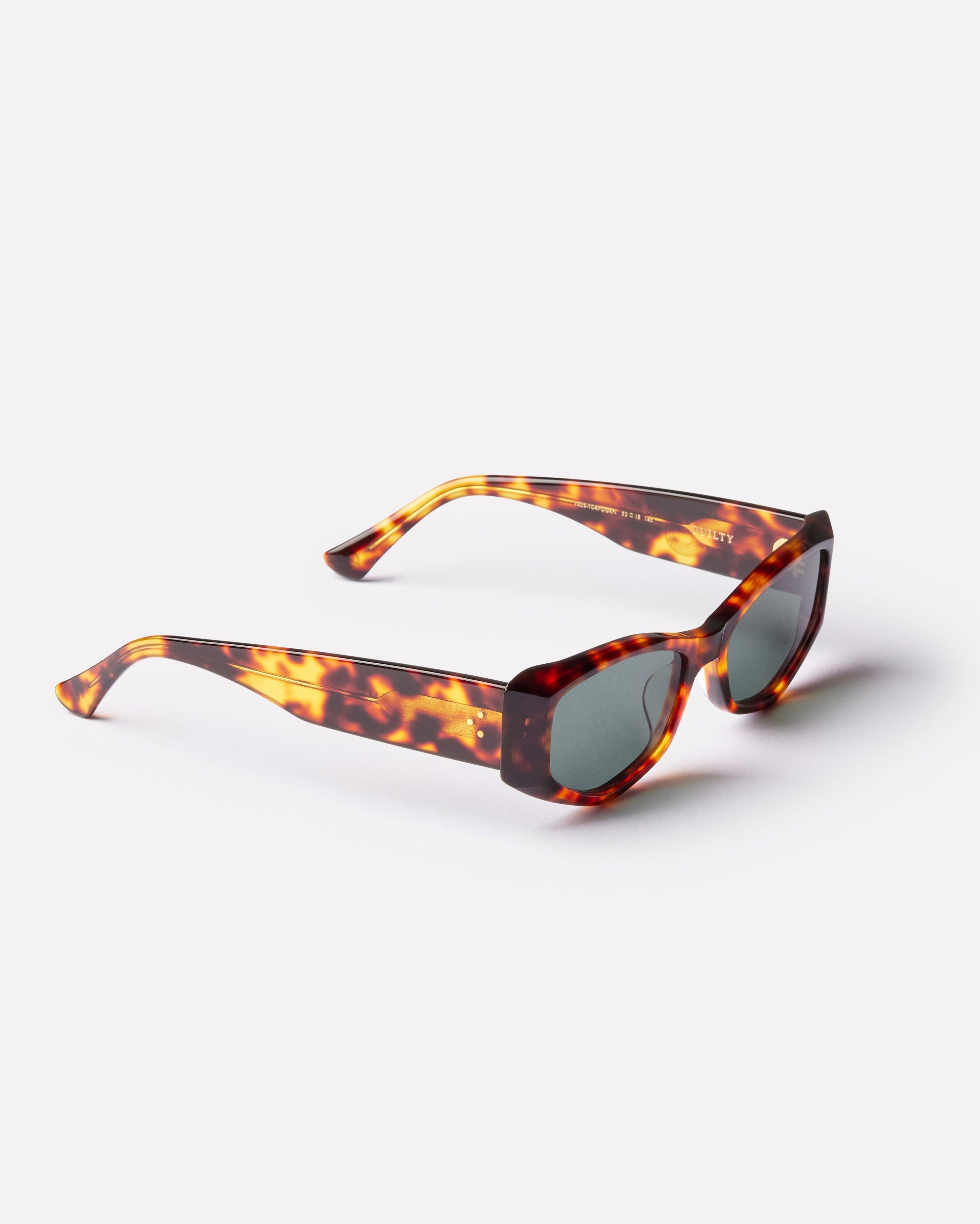Guilty - Tortoise Polished/Green - Sunglasses - EPOKHE EYEWEAR