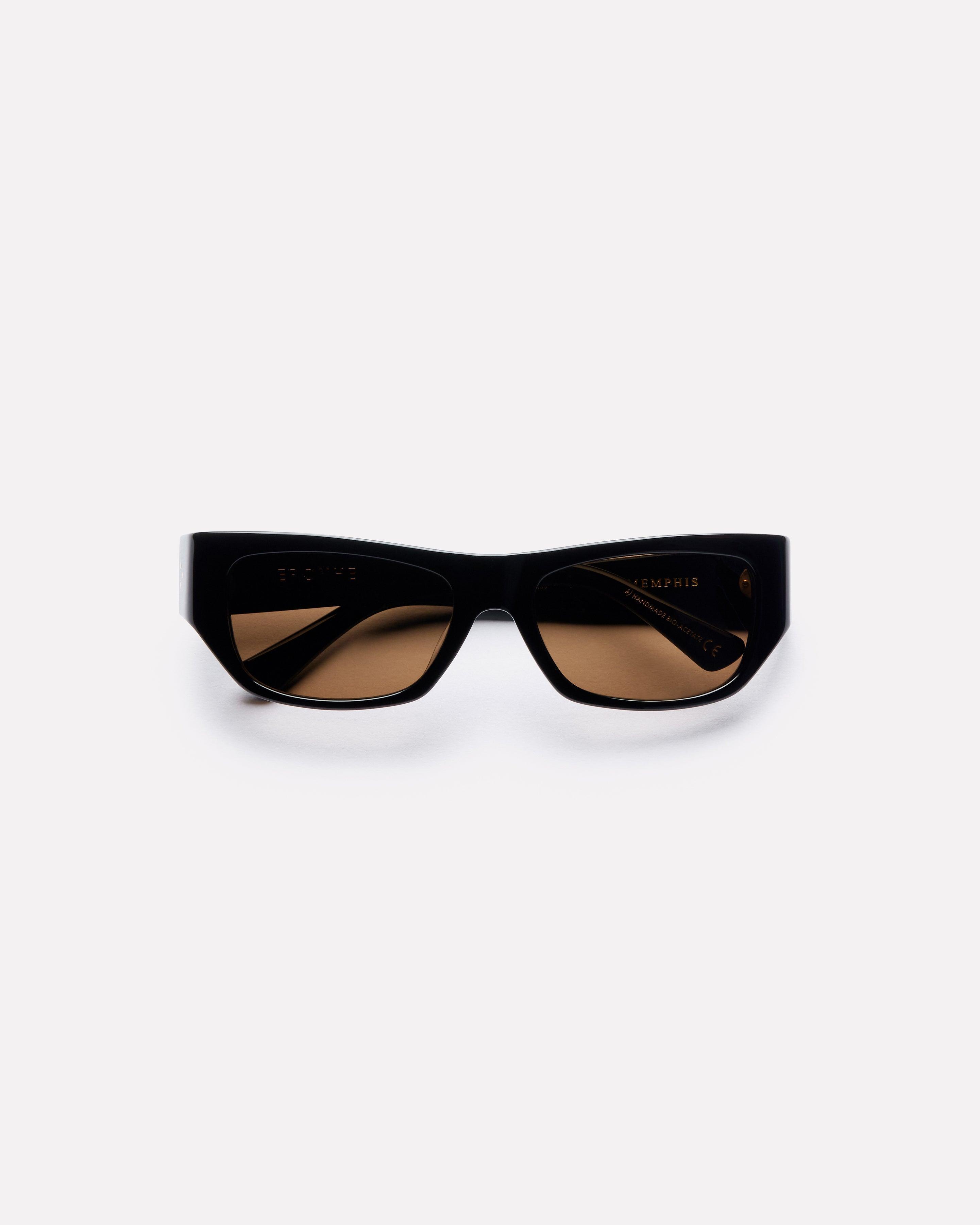 Memphis - Black Polished / Bronze Polarized - Sunglasses - EPOKHE EYEWEAR