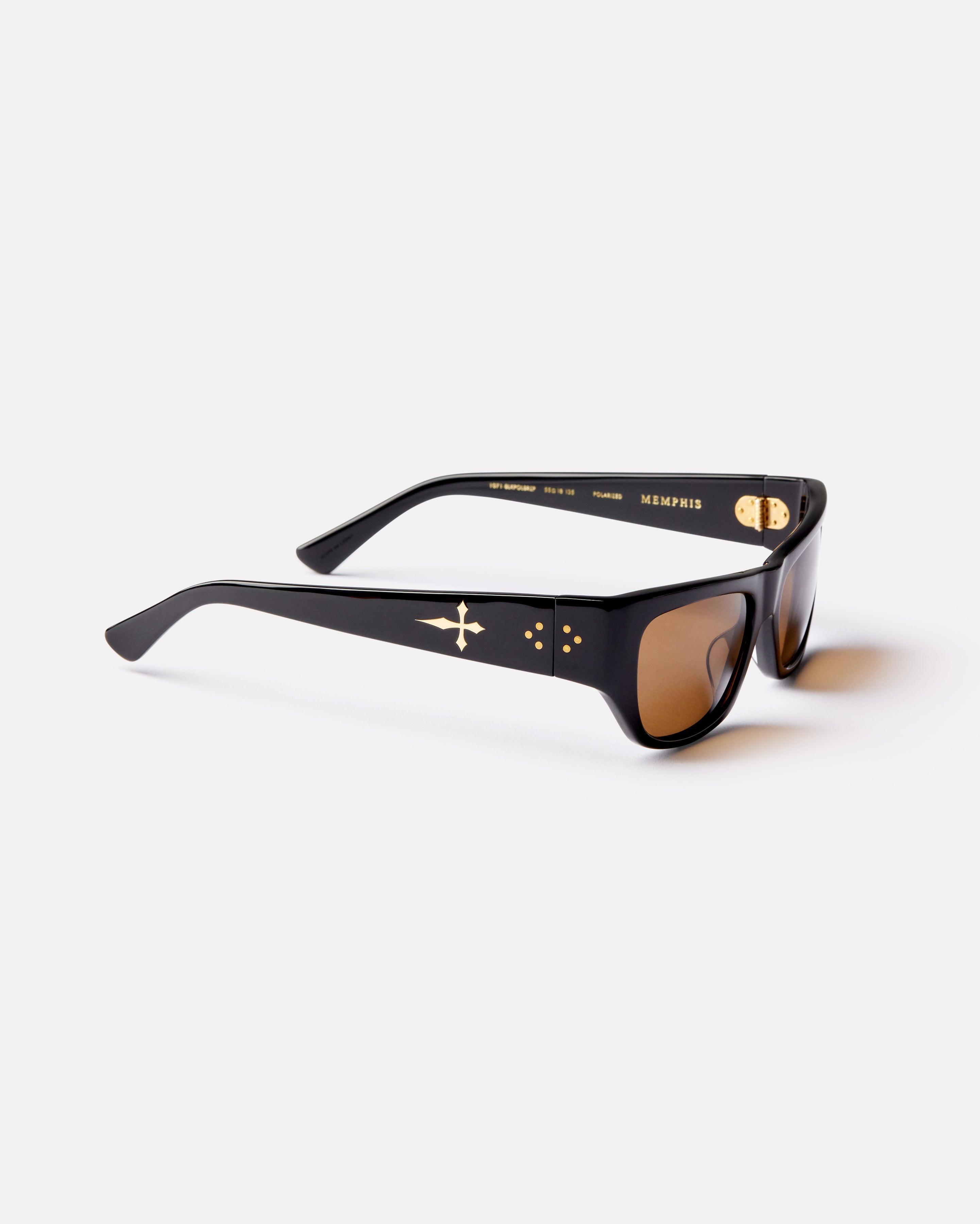 Memphis - Black Polished / Bronze Polarized - Sunglasses - EPOKHE EYEWEAR