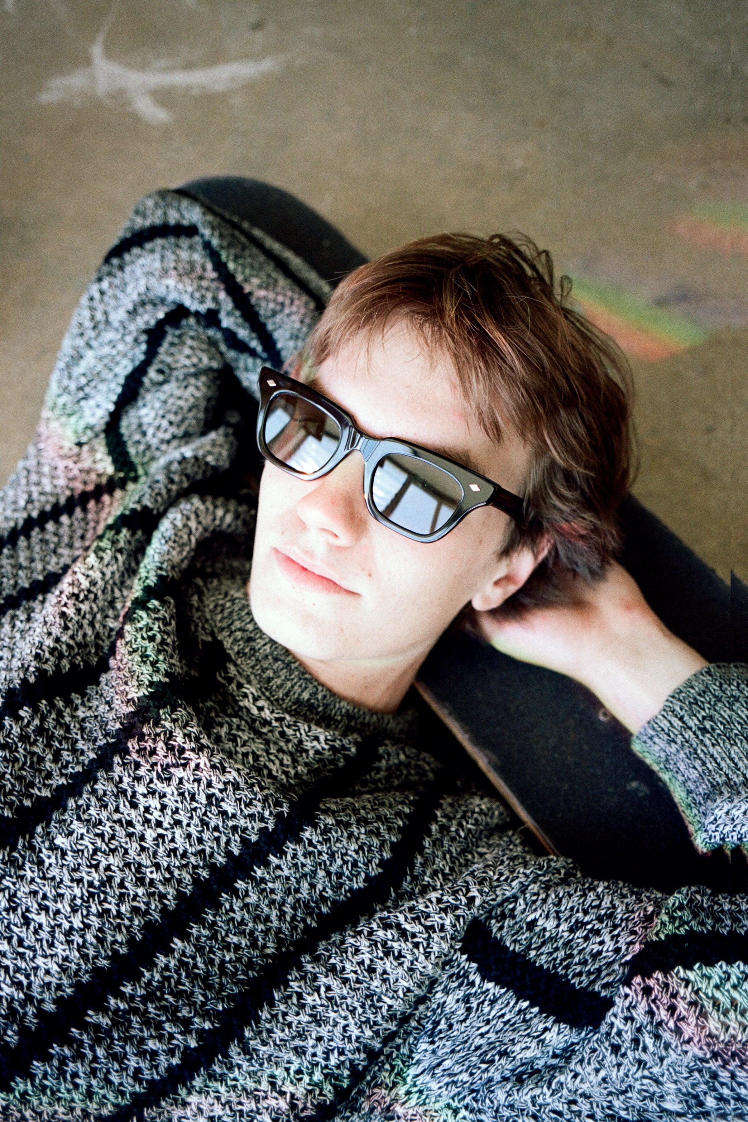 Stereo - Black Polished / Black - Sunglasses - EPOKHE EYEWEAR