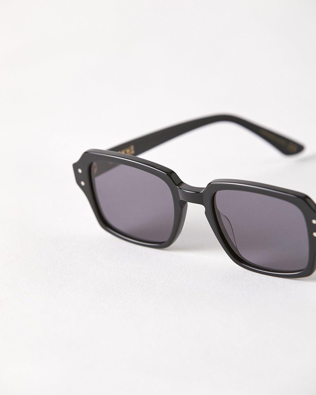 Wilson - Black Polished / Black - Sunglasses - EPOKHE EYEWEAR