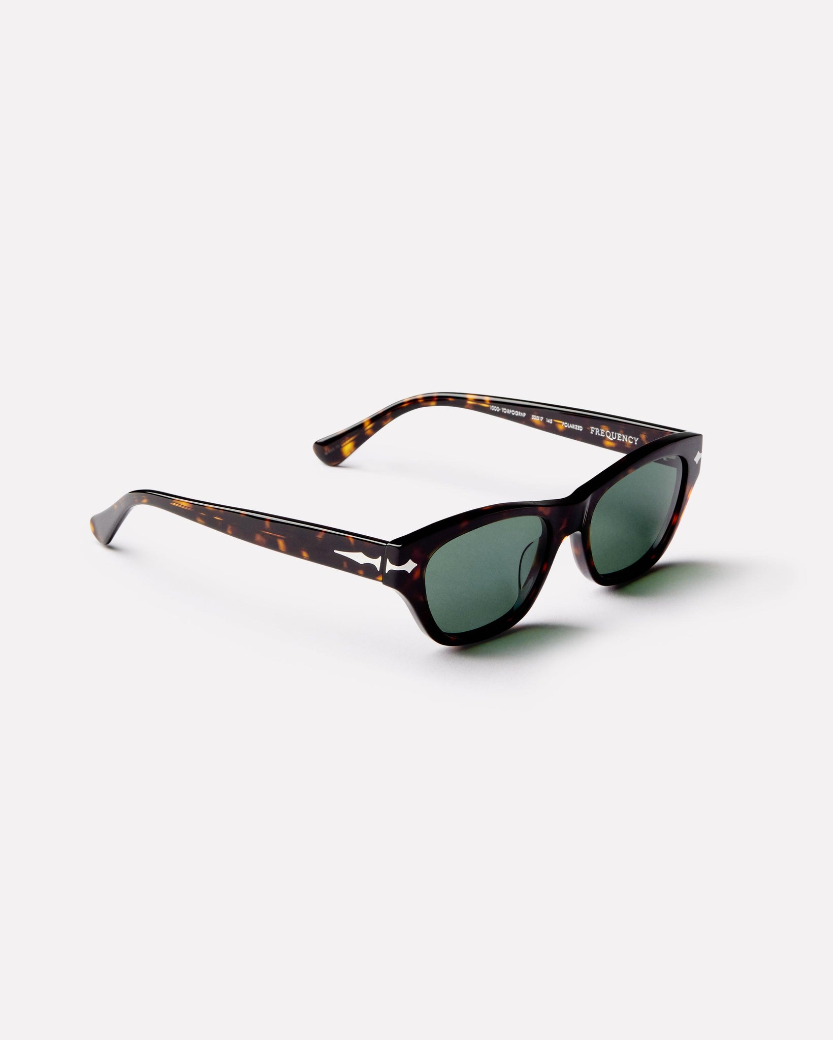 Frequency - Tortoise Polished / Green Polarized - Sunglasses - EPOKHE EYEWEAR