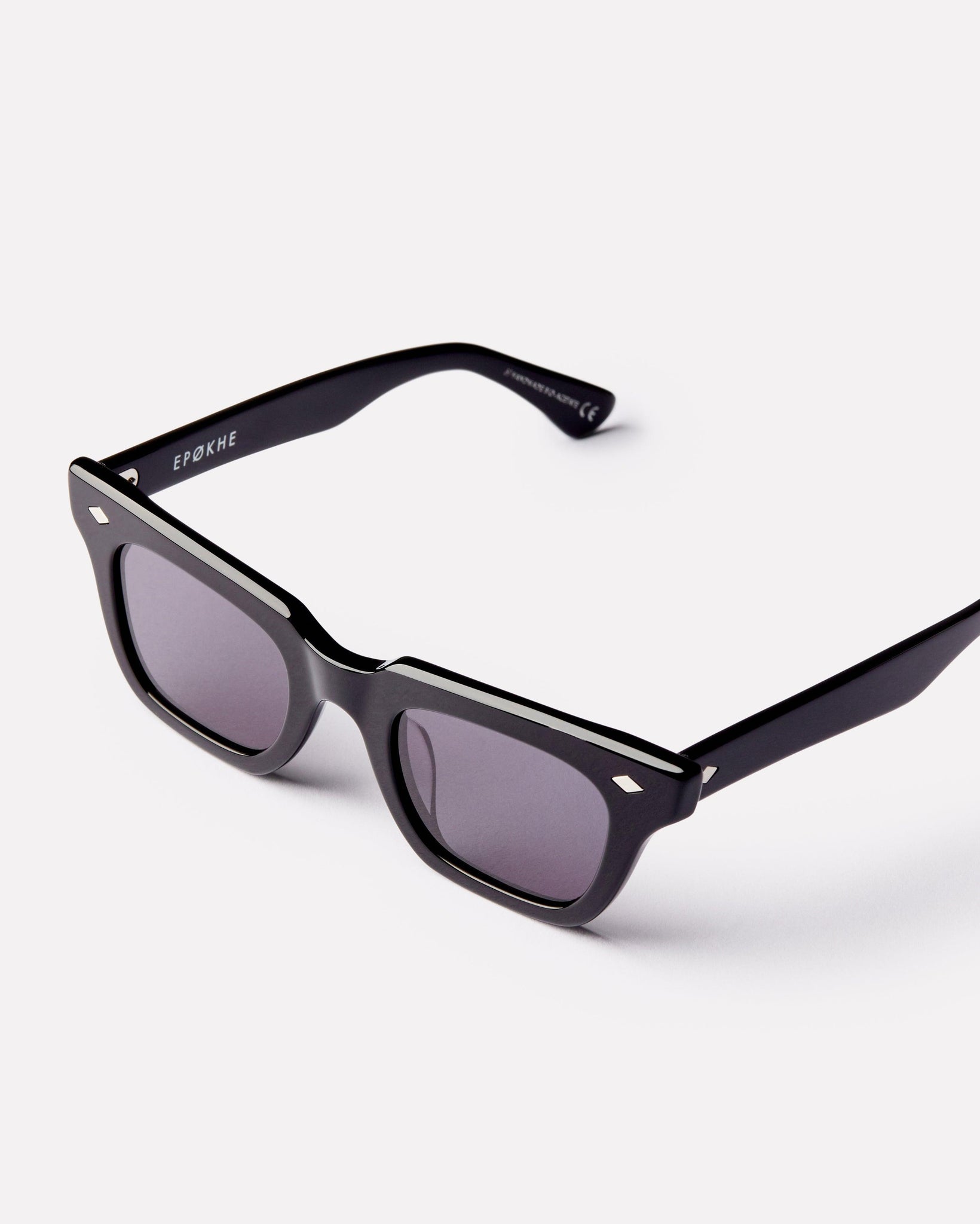Stereo - Black Polished / Black - Sunglasses - EPOKHE EYEWEAR