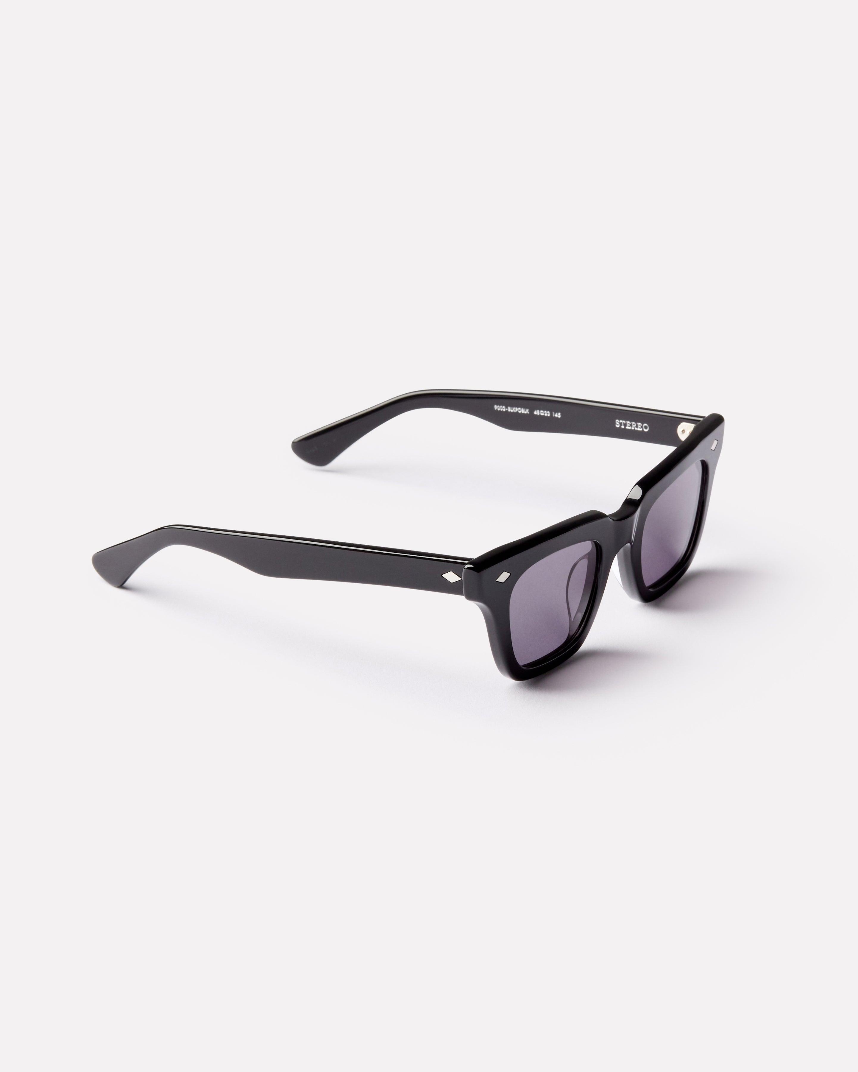 Stereo - Black Polished / Black - Sunglasses - EPOKHE EYEWEAR